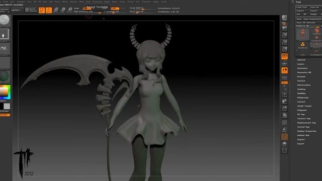 Dead Master WIP ZBrush Turntable смотреть онлайн