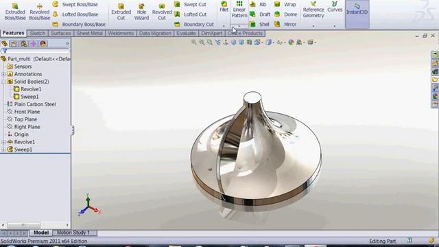 Solidworks Mass Properties смотреть онлайн