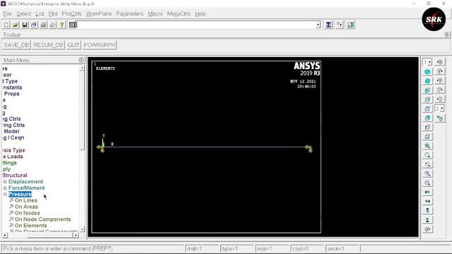 How to perform Stress Analysis of Simply Supported with UDL Load Beam using Ansys APDL 2019 r3 ?? смотреть онлайн