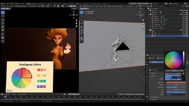 Character Rendering In Blender - Light Linking Tutorial смотреть онлайн