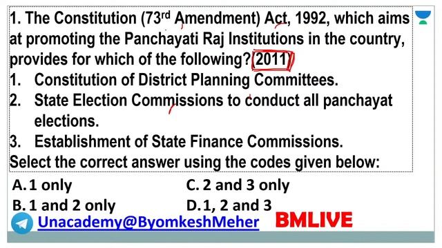 Important Question for UPSC CSE | Part 15 | Crack UPSC CSE/IAS 2021 | Byomkesh Meher смотреть онлайн