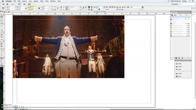 Make an Image the Full Background of an InDesign Document смотреть онлайн