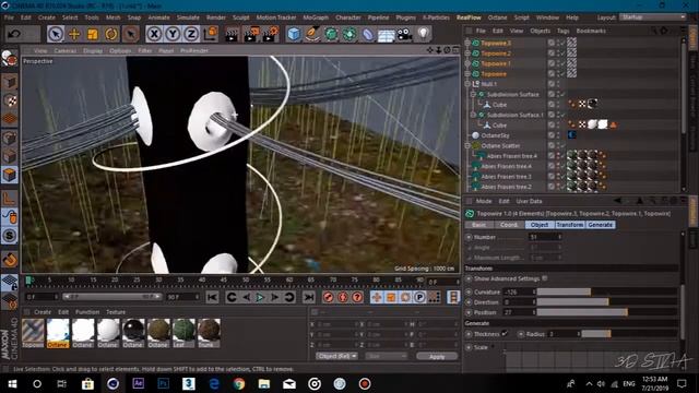 OCTANE RENDER + MODELING |fast motion #2| C4D смотреть онлайн