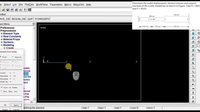 U2_2 Solving FEA Theory Problems in ANSYS (Bar Problem) смотреть онлайн