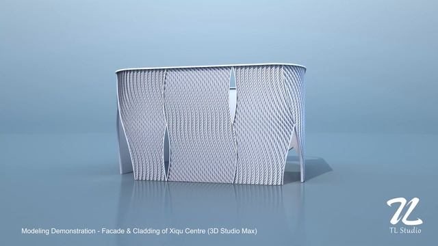 Modeling Demonstration - Facade & Cladding of Xiqu Centre (3D Studio Max) смотреть онлайн