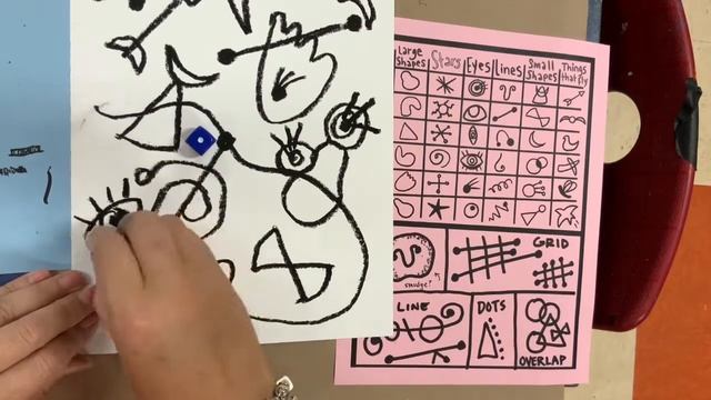 Joan Miro Constellations Art Lesson with Watercolor and Oil Pastel for Kids смотреть онлайн