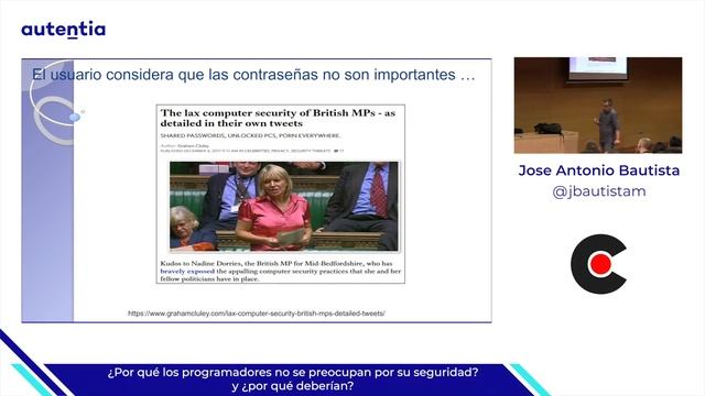 ¿Por qué los programadores no se preocupan por su seguridad? por Jose Antonio Bau смотреть онлайн