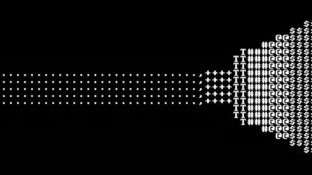 MT2D - 3D Maze ASCII engine test. смотреть онлайн