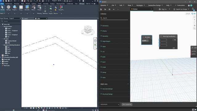 Create Column in Dynamo Revit смотреть онлайн