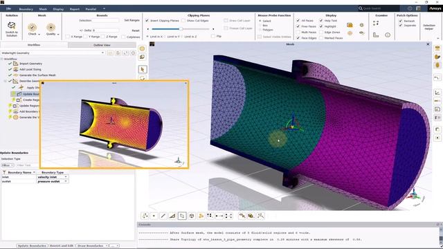 How to Describe Geometry in Ansys Fluent Meshing — Lesson 4, Part 2 смотреть онлайн