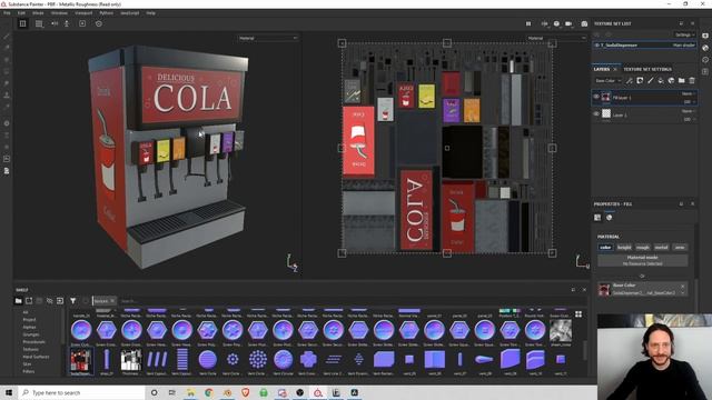 Blender 2.9+ Tutorial -- Blender to Substance Painter to Blender (Intermediate) смотреть онлайн