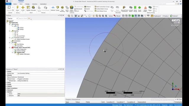 ANSYS| 2D Composite Cylinder Thermal Analysis смотреть онлайн