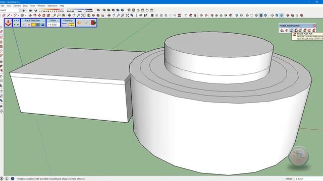 sketchup Tutorial part 43 sketchup plugin joint push pull plugin смотреть онлайн