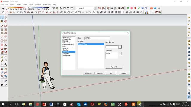 creating shortcuts in sketchup смотреть онлайн