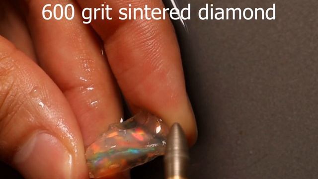 How To Cut And Polish Ethiopian Opal? Gem Ethiopian Opal Carving And Polish. смотреть онлайн