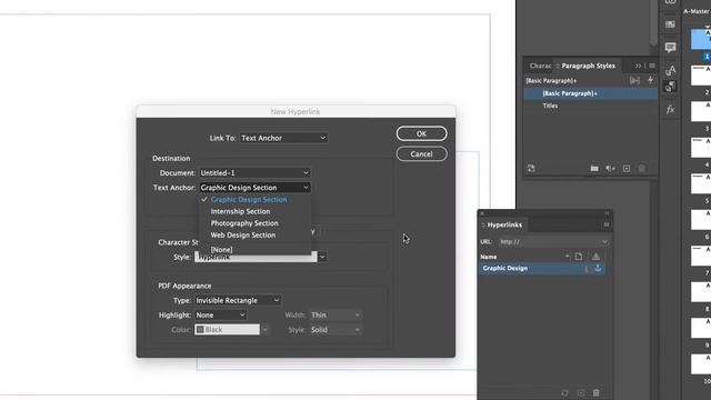 In-Document Hyperlinks Demo for InDesign and Interactive PDFs смотреть онлайн
