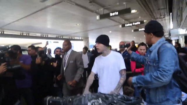 British Stars Rita Ora And Luke Evans Touch Down In LA At Same Time