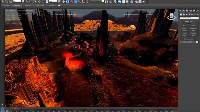 Hot planet - 3D Max DirectX shaders смотреть онлайн