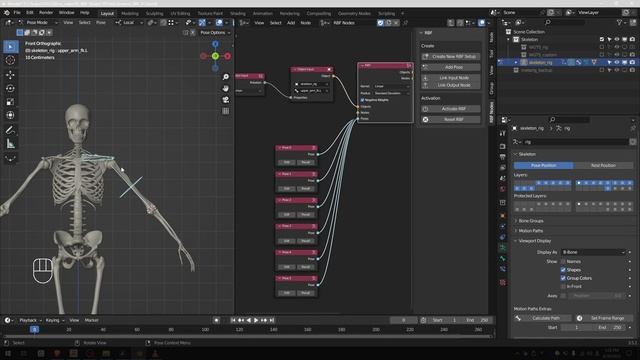 RBF Nodes addon #2: Clavicle Automation [Blender] смотреть онлайн