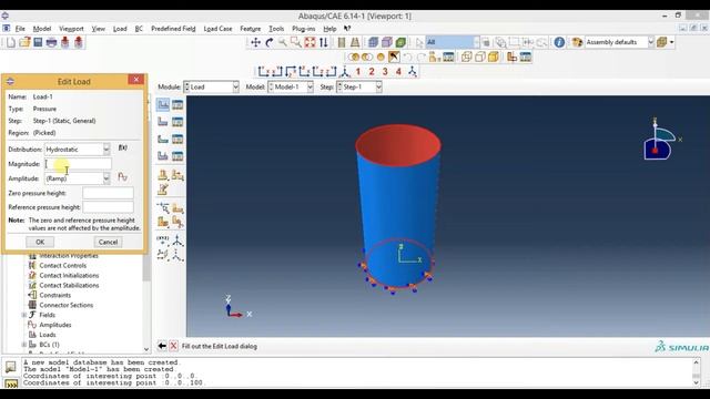 Abaqus Tutorial Videos - How to Analyse a Pipe Subjected to Hydrostatic Pressure in Abaqus смотреть онлайн