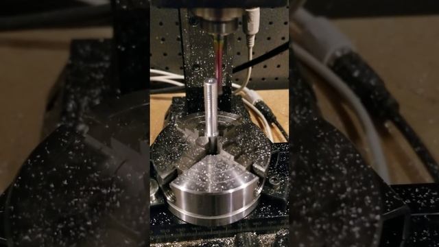LinuxCNC External Threading Bolt M8 Fusion 360 смотреть онлайн