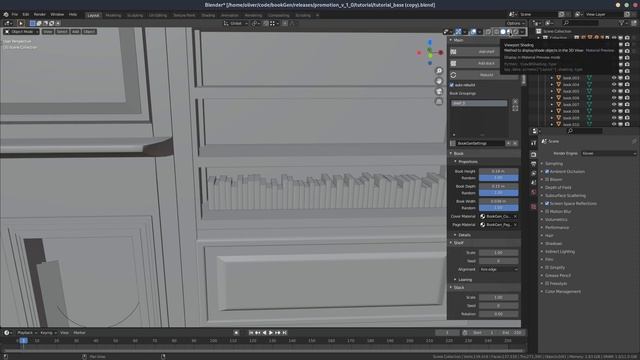 BookGen Tutorial: Book Generator Add-on for Blender смотреть онлайн