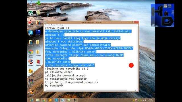 Kako aktivirati windows 8 смотреть онлайн