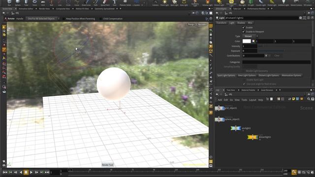 HDRI lighting in houdini смотреть онлайн