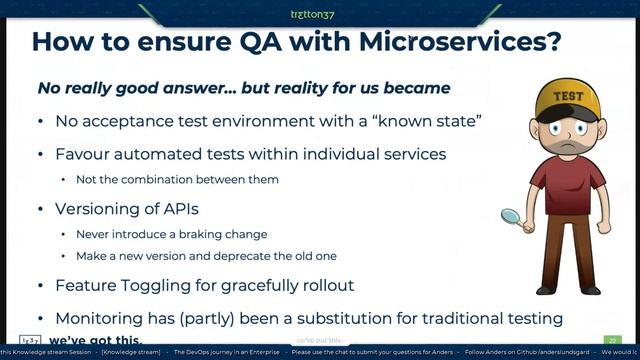 The DevOps journey in an Enterprise - Anders Lundsgård #DevOps смотреть онлайн