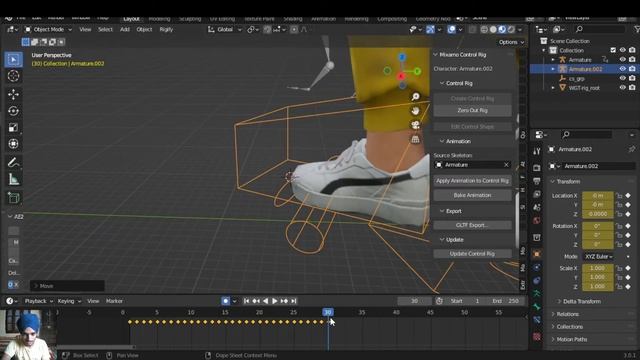 Raistar Face rigged + body rigged free download 3D model смотреть онлайн