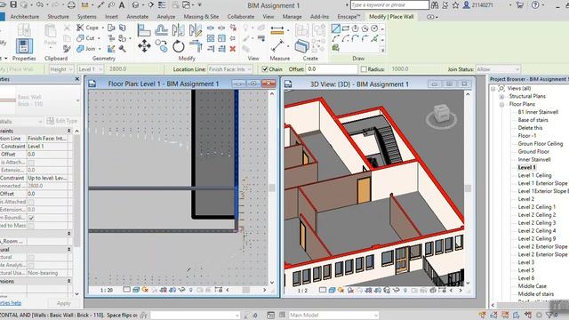 Point Cloud Tracing in Revit
