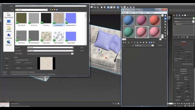 How To Use a Multi Sub Materials in 3Ds Max смотреть онлайн