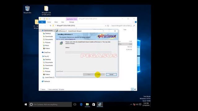 Wings XP 5 [2012] build 7508 on Windows 10 64bit смотреть онлайн