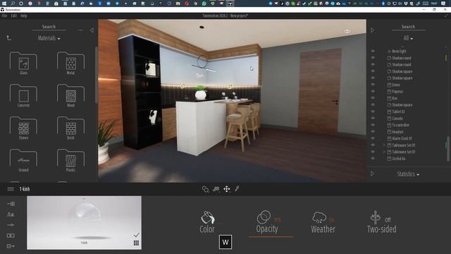 FAST RENDER INTERIOR 2.0 with TWINMOTION 2020.2 смотреть онлайн