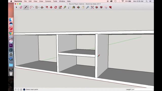 Sketchup Furniture Tutorial // Mid-Century Record Player Cabinet смотреть онлайн