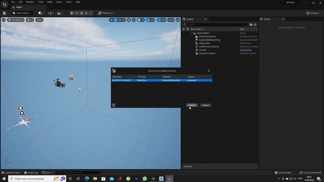 Como exportar corretamente seu projeto de SKETCHUP para UNREAL ENGINE 5 com DATASMITH смотреть онлайн