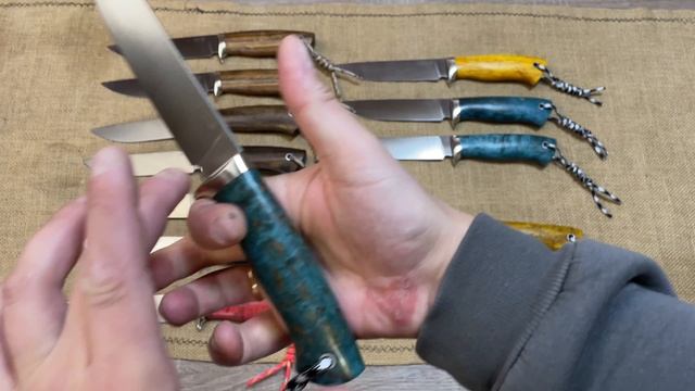 Универсальная модель ножа из кованой стали х12мф по отличной цене ! смотреть онлайн