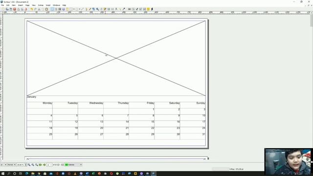 Calendar using Scribus смотреть онлайн