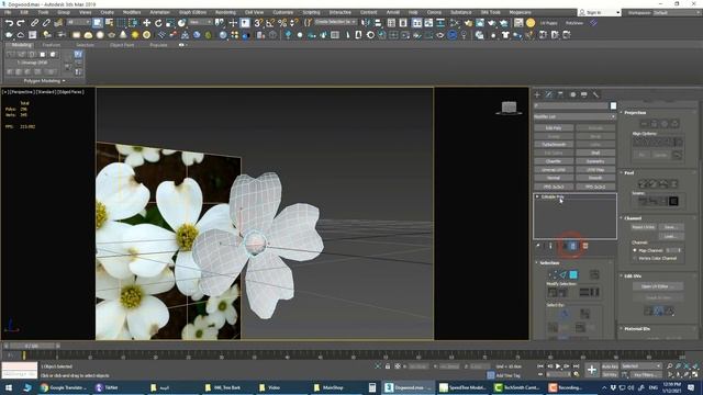How to create Dogwood Tree with 3ds Max & Corona & SpeedTree & Substance Painter Timelapse смотреть онлайн