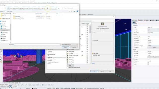 Loading plugins in rhino - Enscape смотреть онлайн