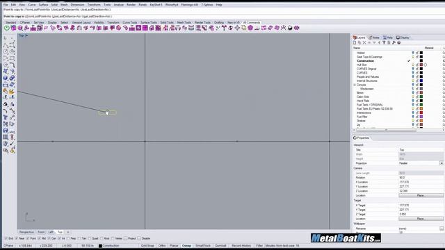 Rhino Tutorial - Designing Boats With Rhino - 02 Deck Slots смотреть онлайн