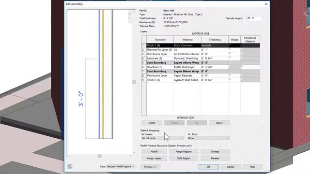 Revit 2017 Tutorials: Beginner-Adding Two Different Claddings to Exterior Walls смотреть онлайн