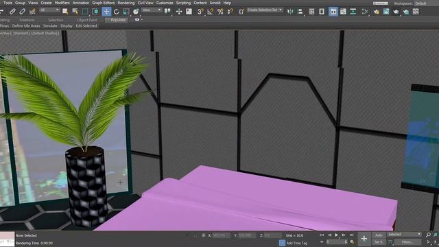 Futuristic Room New Design max Autodesk 3ds Max 2018 Student Version 2019 06 30 23 48 38 смотреть онлайн