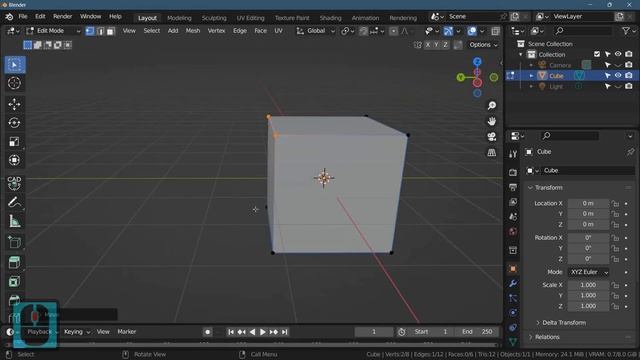 Blender Intro Tutorial 2 = Mesh Modeling Basics смотреть онлайн