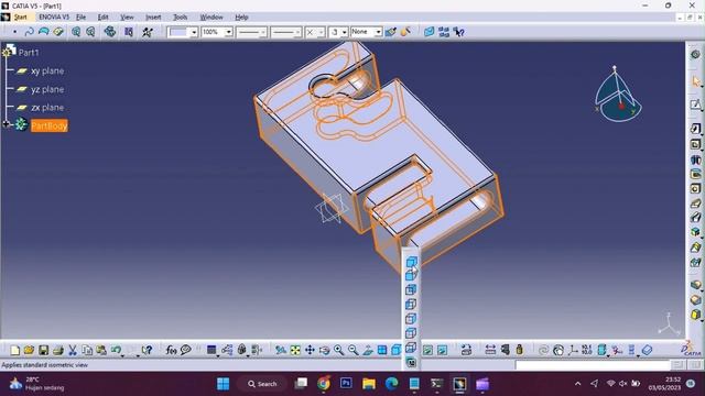 Tutorial Basic CATIA смотреть онлайн