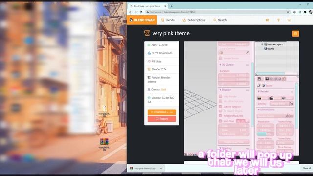 how to make your blender pink 2.79+2.8 || daisydior🍓 смотреть онлайн