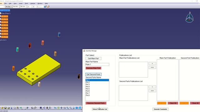 CATIA v5 Assembly Manager App смотреть онлайн