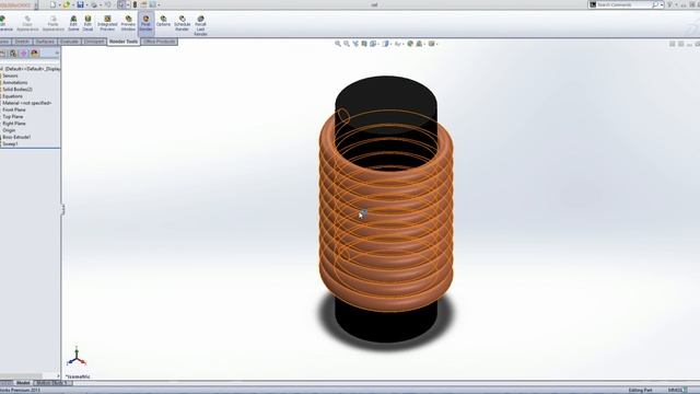 Solidworks Tutorial #13 Photorealistic смотреть онлайн