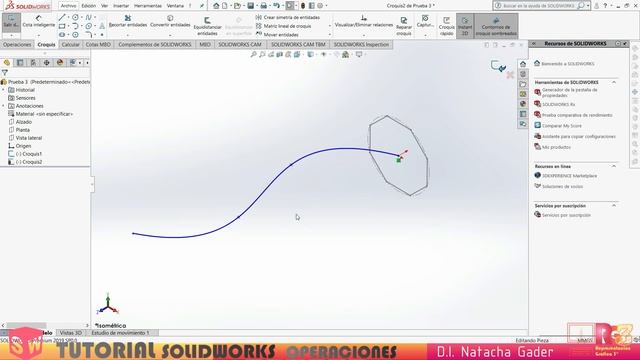 SolidWorks 20 operaciones SALIENTE смотреть онлайн