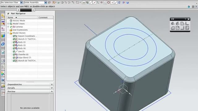 Hướng dẫn cho người mới bắt đầu Siemens Nx 8 Phần 1 смотреть онлайн